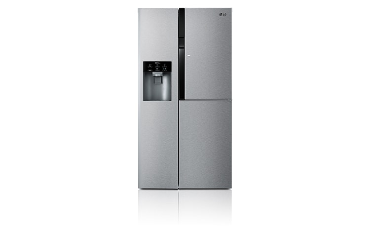 LG 614L Shiny Steel Side by Side Refrigerator, Door-in-Door™, GC-J237SLYV